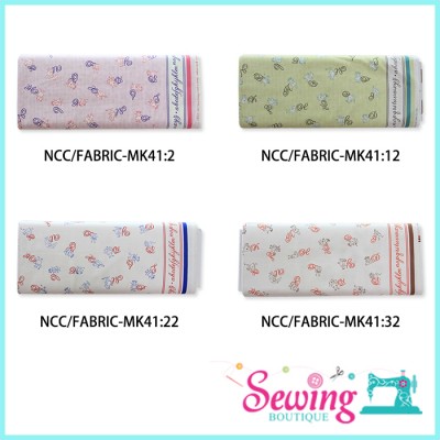 FABRIC-MK41:2, 12, 22 & 32 MIKIONO ALPHABET INSPIRATION